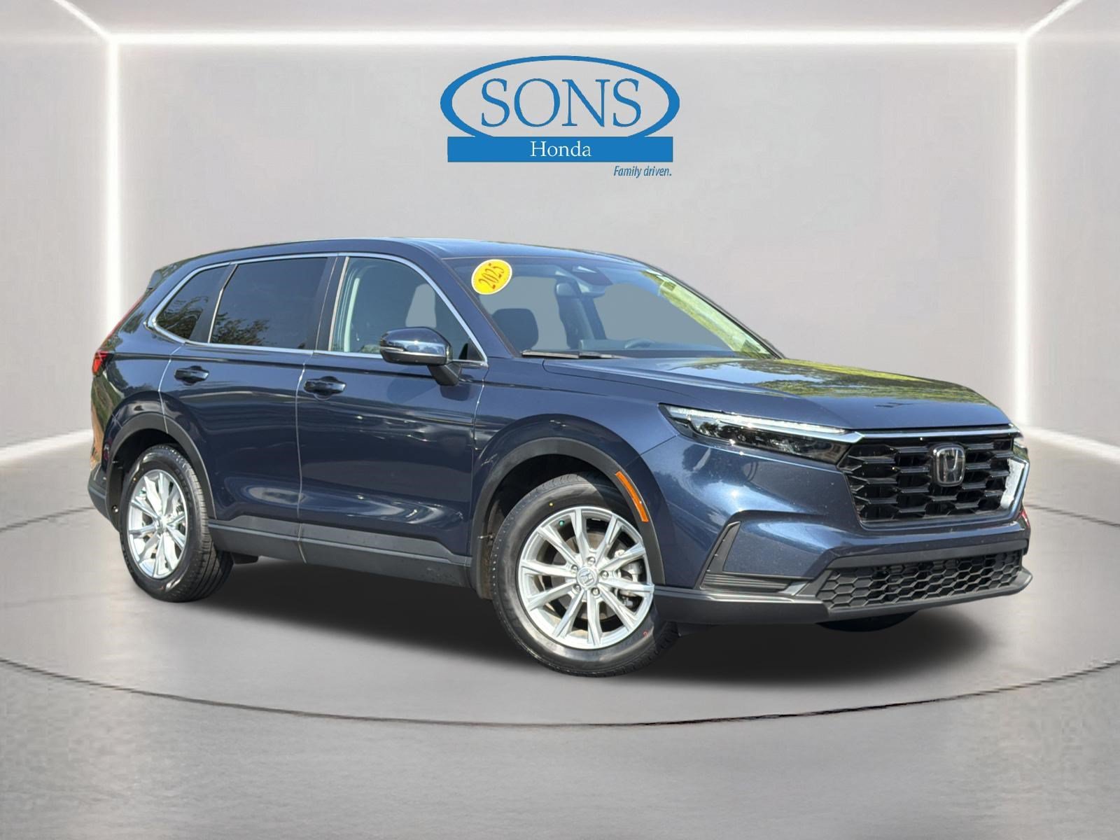 Used 2025 Canyon River Blue Metallic Honda EX image 2