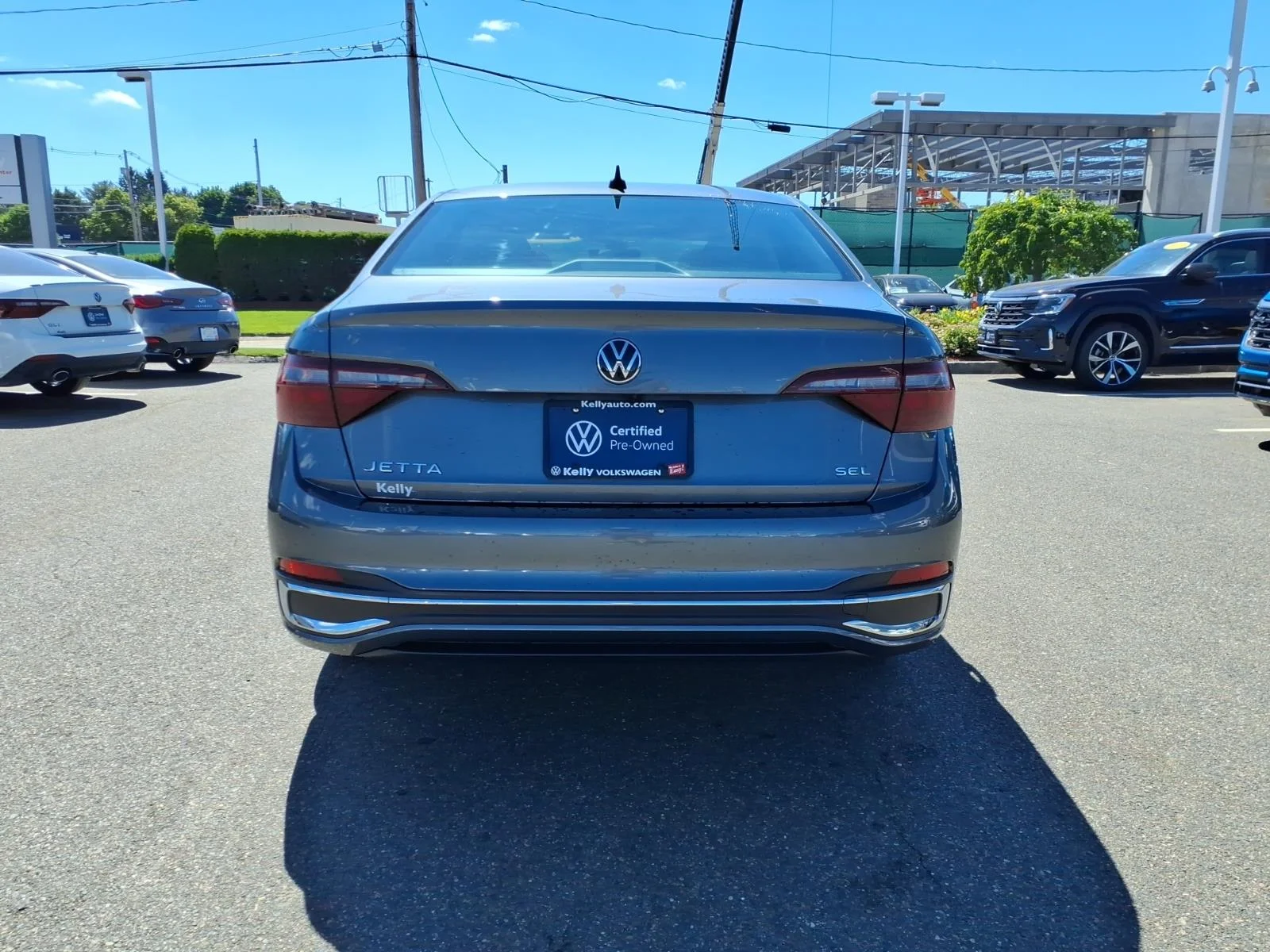 Certified Used 2023 Platinum Gray Metallic Volkswagen SEL image 6