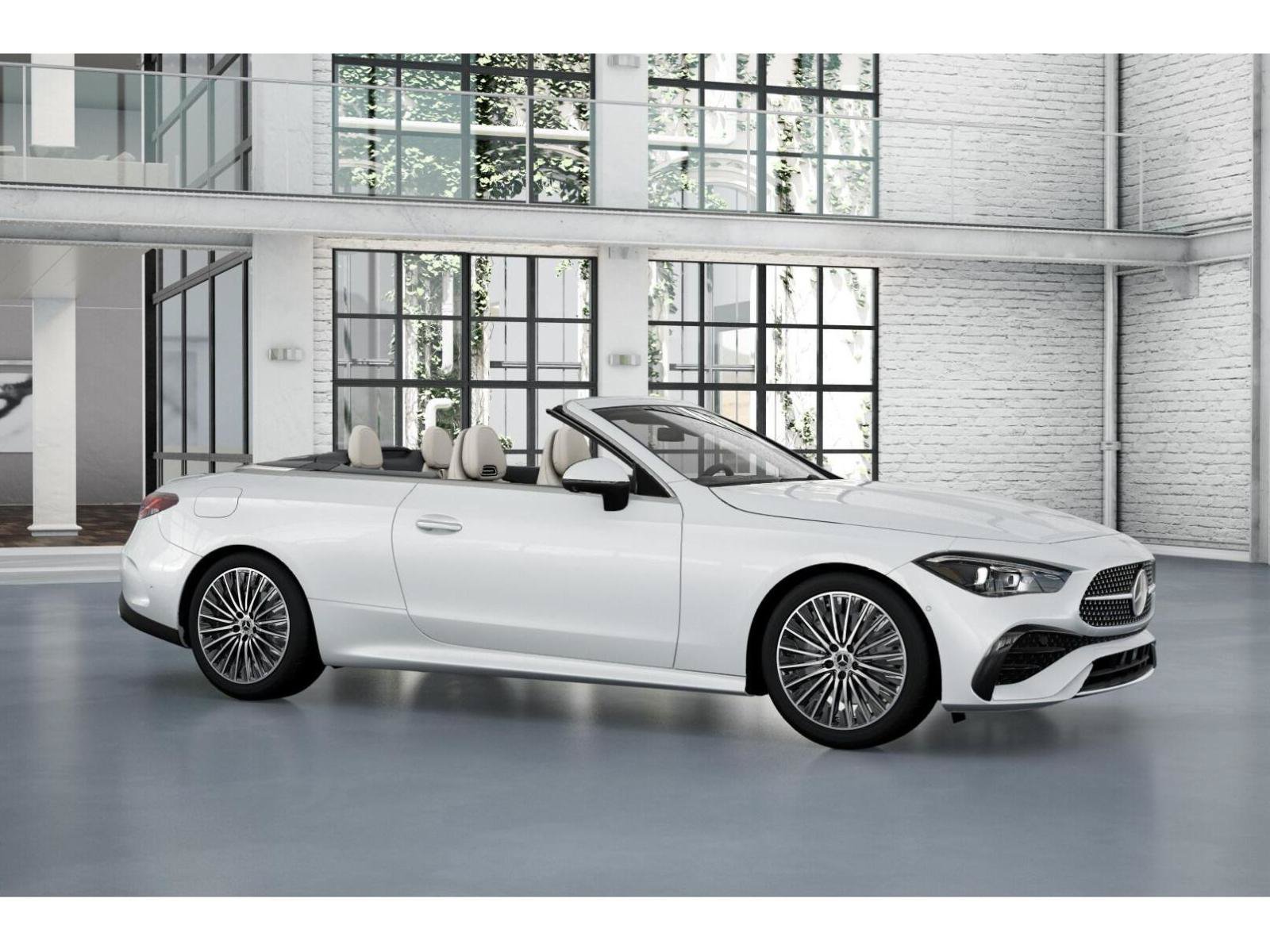New 2026 MANUFAKTUR Moonlight White Metallic Mercedes-Benz CLE 450 image 14