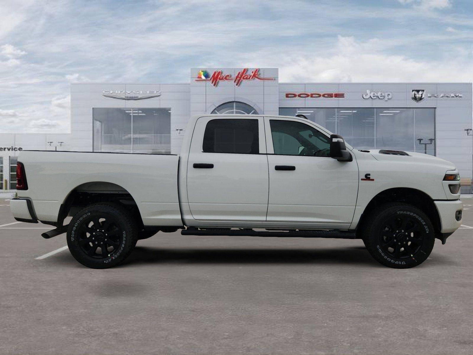 New 2026 Bright White Clear-Coat Exterior Paint RAM Black Express image 6