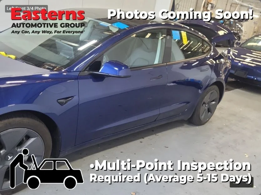 Used 2023 Blue Tesla Base image 1