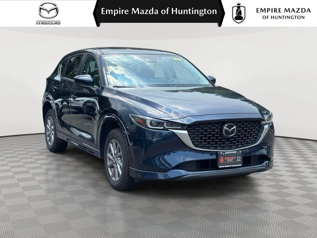 Certified Used 2025 Deep Crystal Blue Mica Mazda 2.5 S Preferred image 1