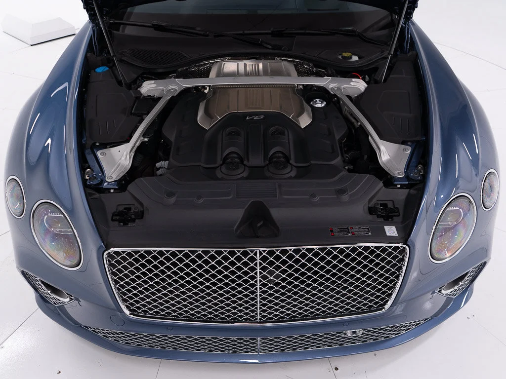 Certified Used 2023 Blue Crystal Bentley Azure Convertible image 50