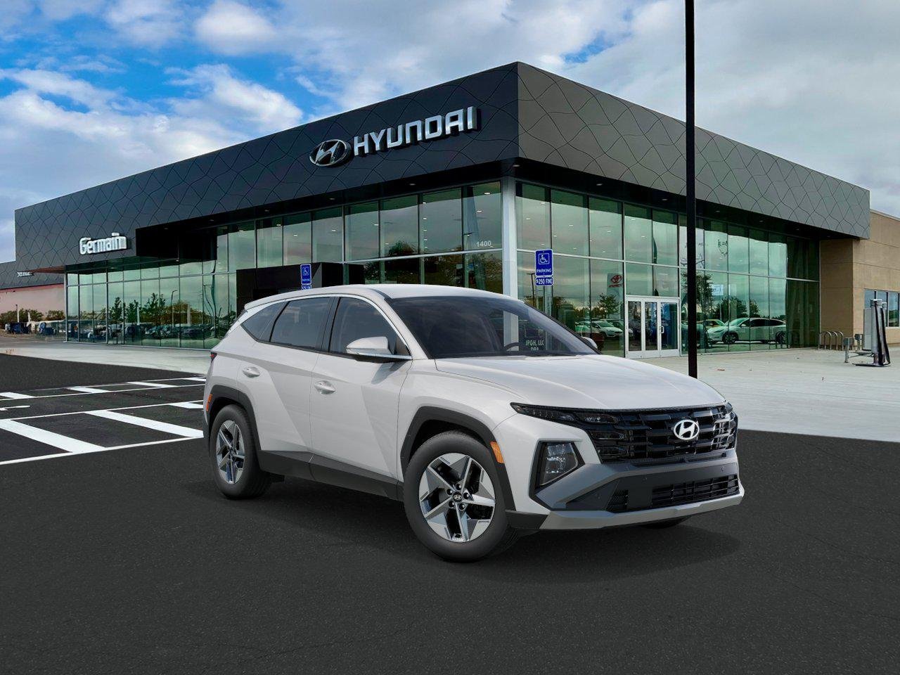New 2026 Creamy White Pearl Hyundai SEL AWD image 2