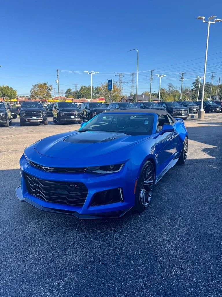 Used 2024 Riptide Blue Metallic Chevrolet ZL1 image 11