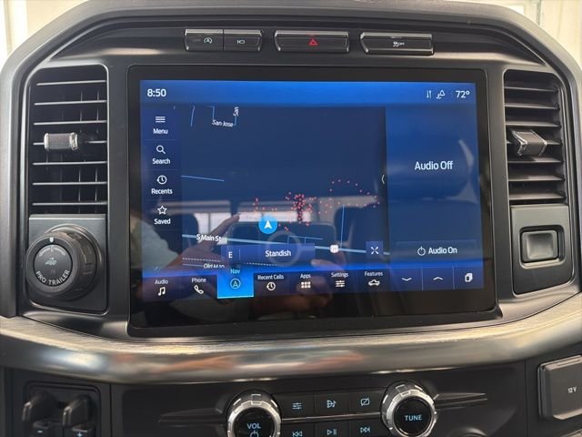 Used 2021 Antimatter Blue Metallic Ford Lariat image 21