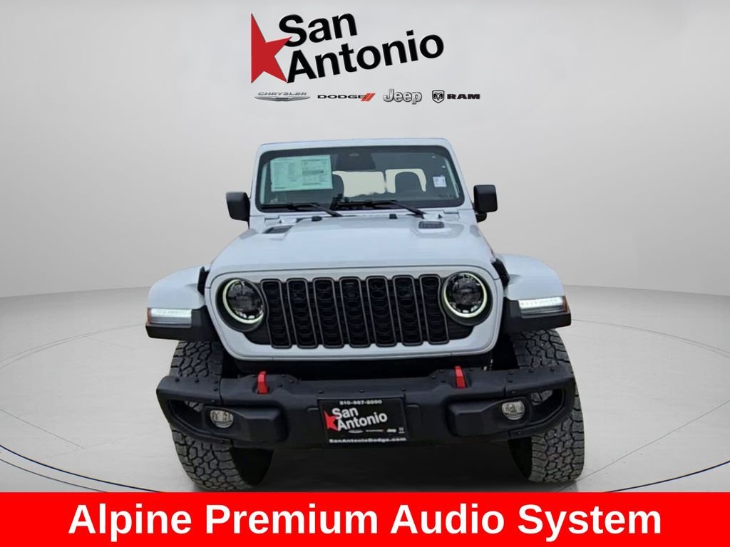 New 2026 Bright White Clear-Coat Exterior Paint Jeep Rubicon X image 5