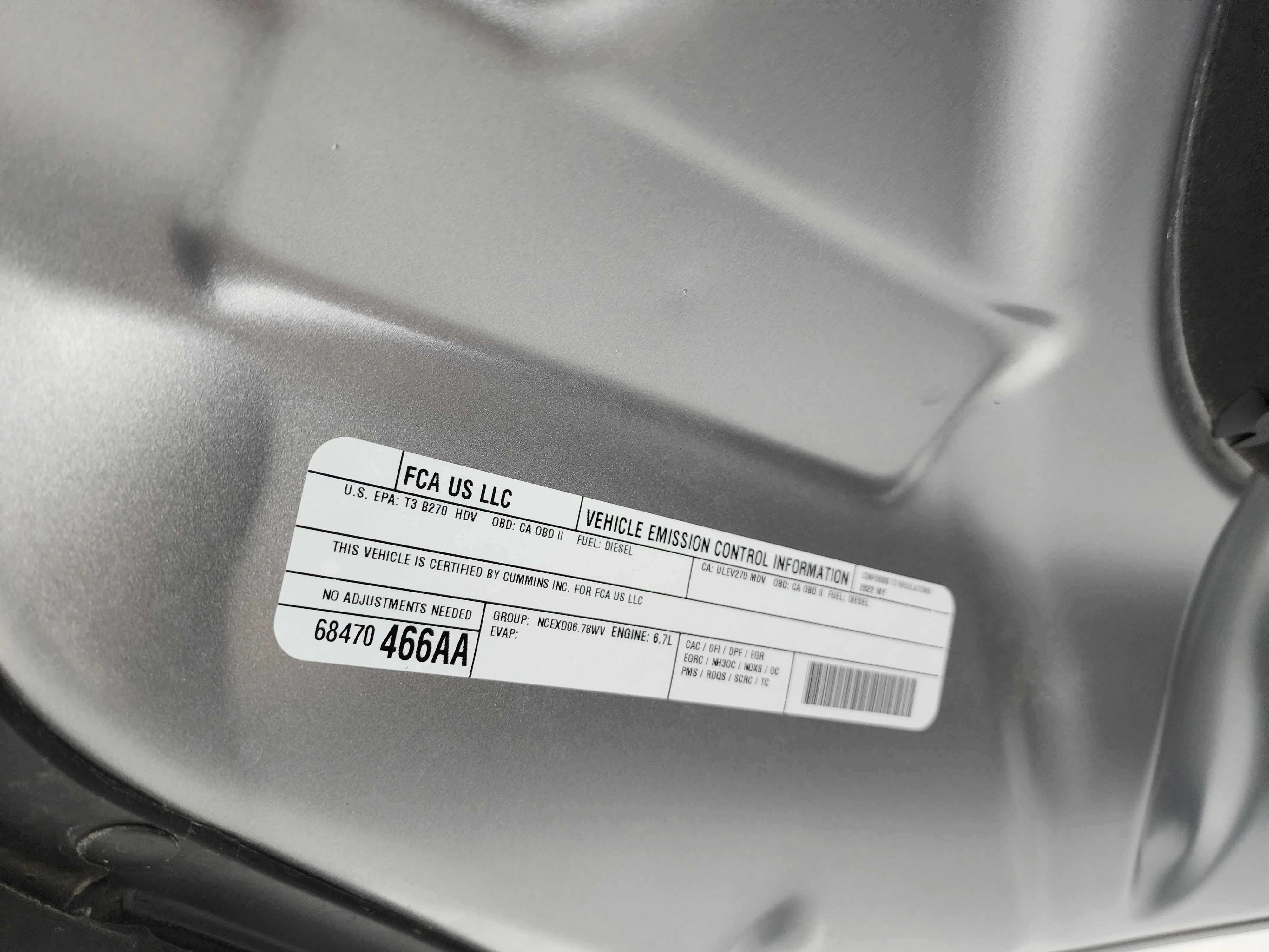 Used 2022 Billet Silver Metallic Clearcoat Ram Big Horn image 21