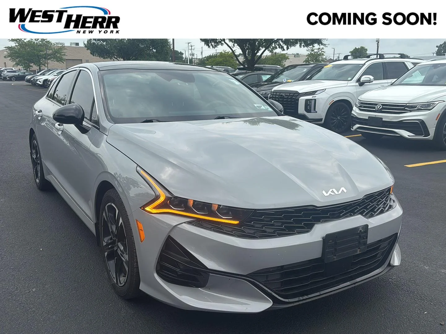 Used 2023 Wolf Gray Kia GT-Line image 1
