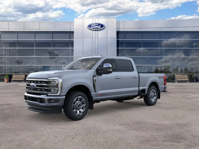 New 2026 Glacier Gray Metallic Tri-Coat Ford F-350® Lariat® image 1