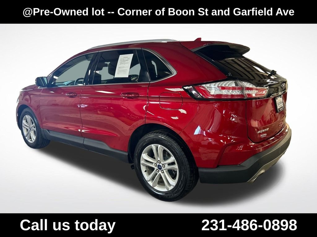 Used 2020 Red Ford SEL image 3