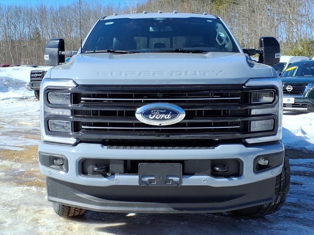 New 2026 Glacier Gray Metallic Tri-Coat Ford F-350® Platinum® image 3