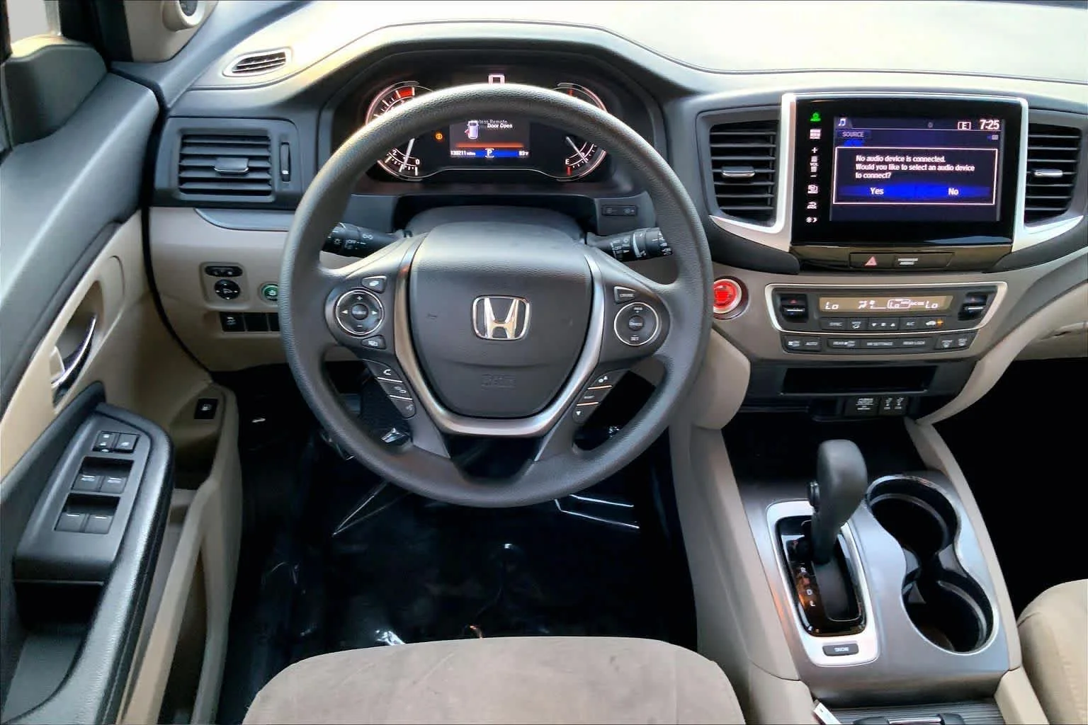 Used 2016 Crystal Black Pearl Honda EX image 6