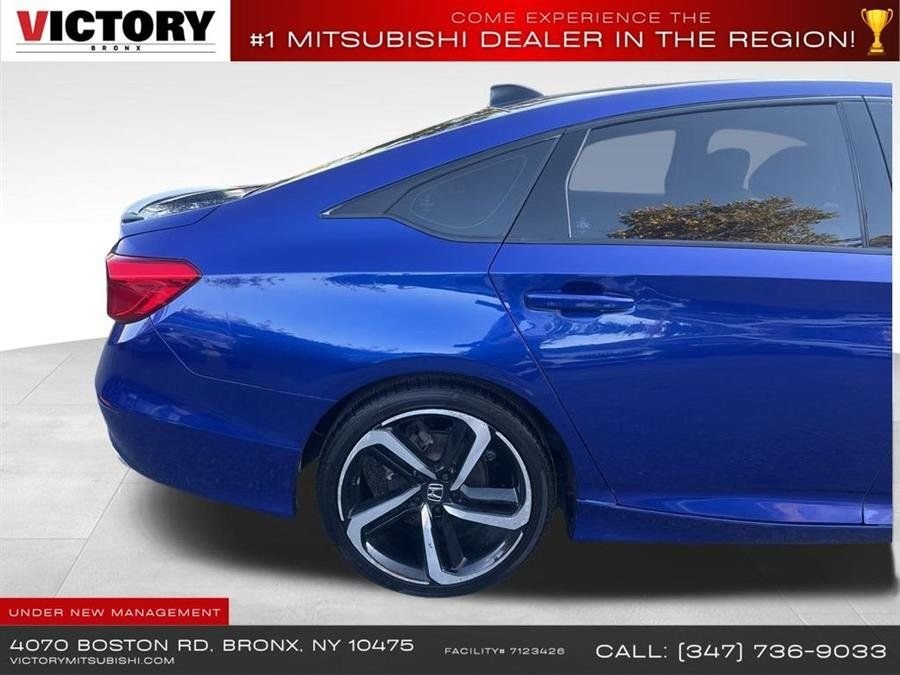 Used 2021 Blue Honda Sport Special Edition image 12
