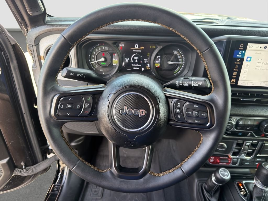 Used 2024 Black Jeep Willys 4xe image 10