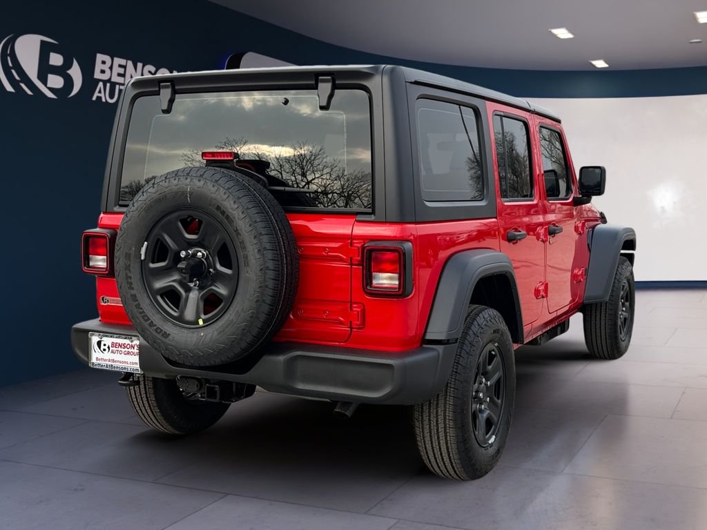 New 2026 Firecracker Red Clear-Coat Exterior Paint Jeep Sport image 5