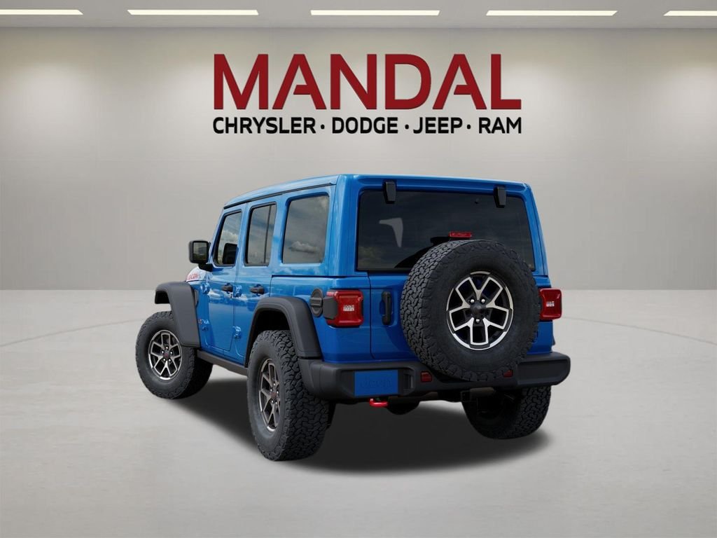 New 2026 Hydro Blue Pearl-Coat Exterior Paint Jeep Rubicon image 3