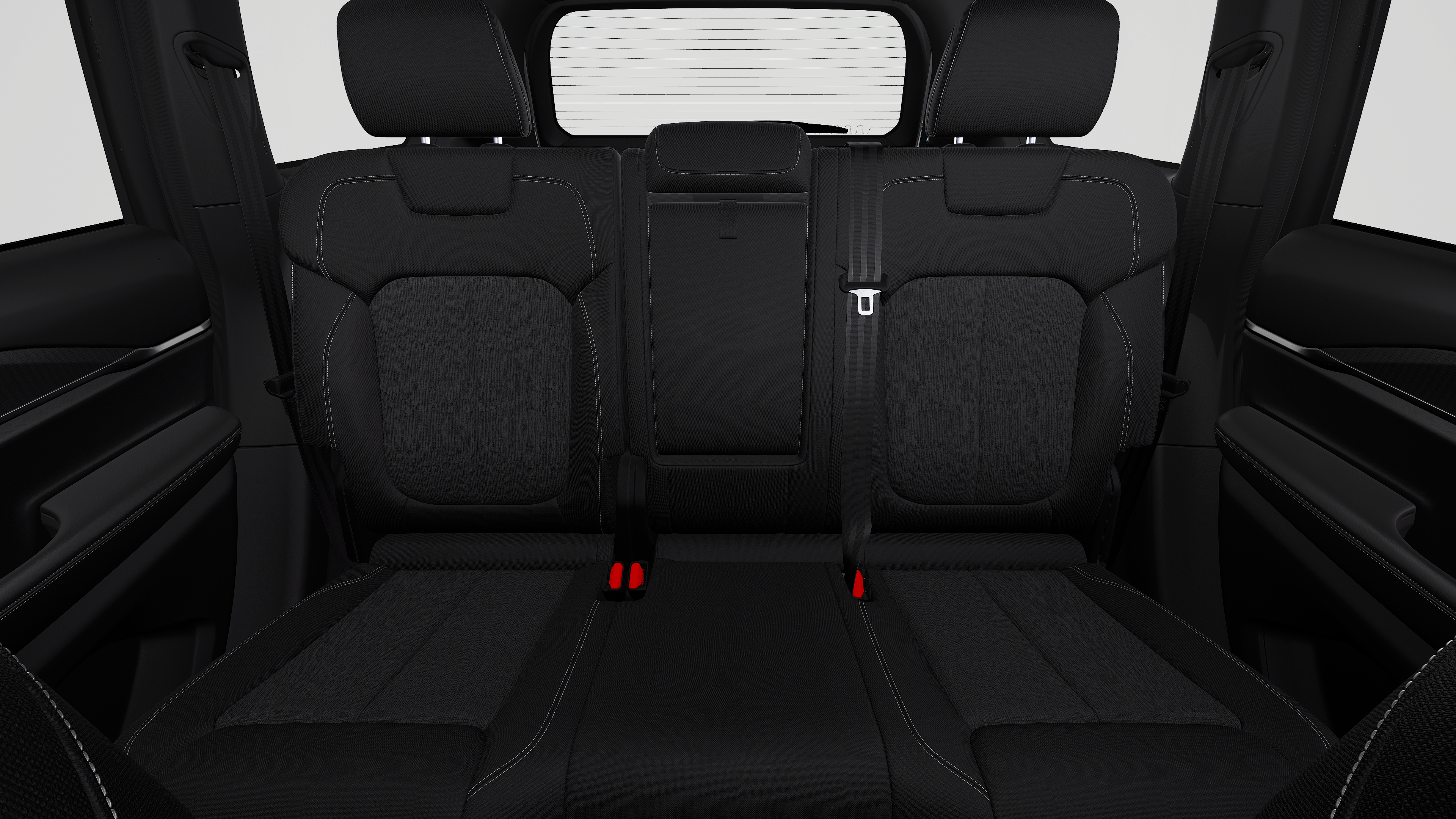 New 2027 Bright White Clear-Coat Paint Jeep Laredo image 3