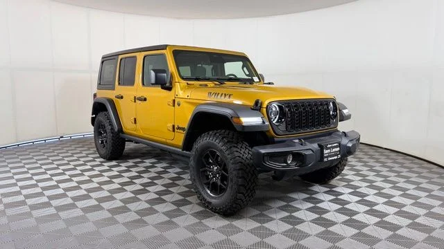 New 2026 Yellow Jeep Willys image 1