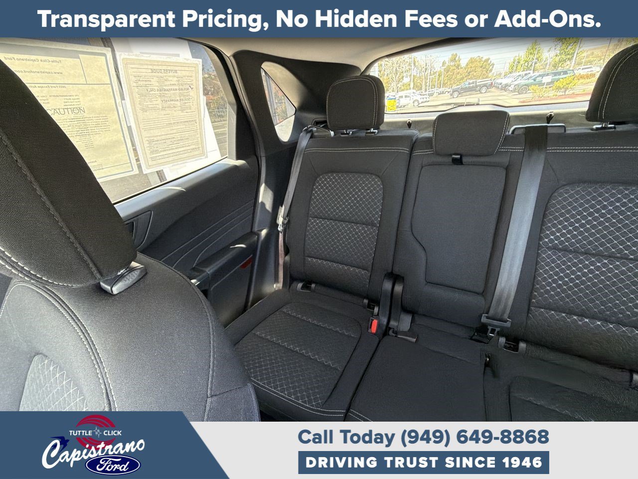 Used 2023 Rapid Red Metallic Tinted Clearcoat Ford Active image 9