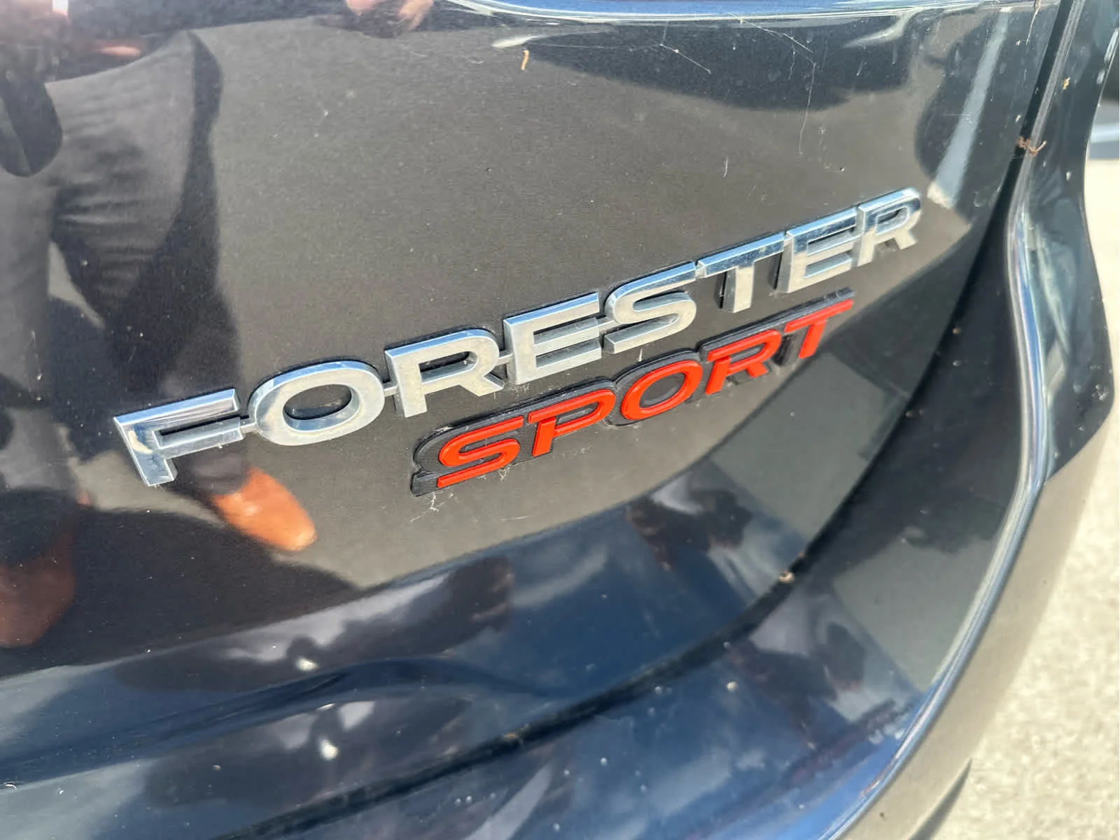 Used 2019 Dark Gray Metallic Subaru Sport image 8