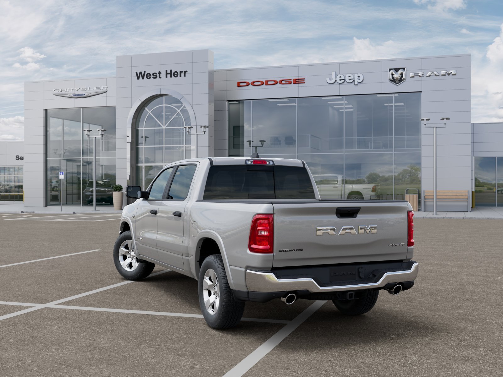 New 2026 Silver Zynith RAM RAM 1500 BIG HORN CREW CAB 4X4 image 29