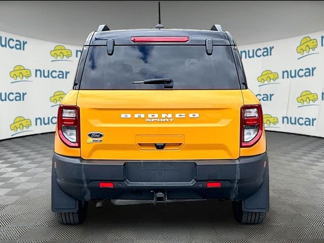 Used 2021 Orange Ford Badlands image 4