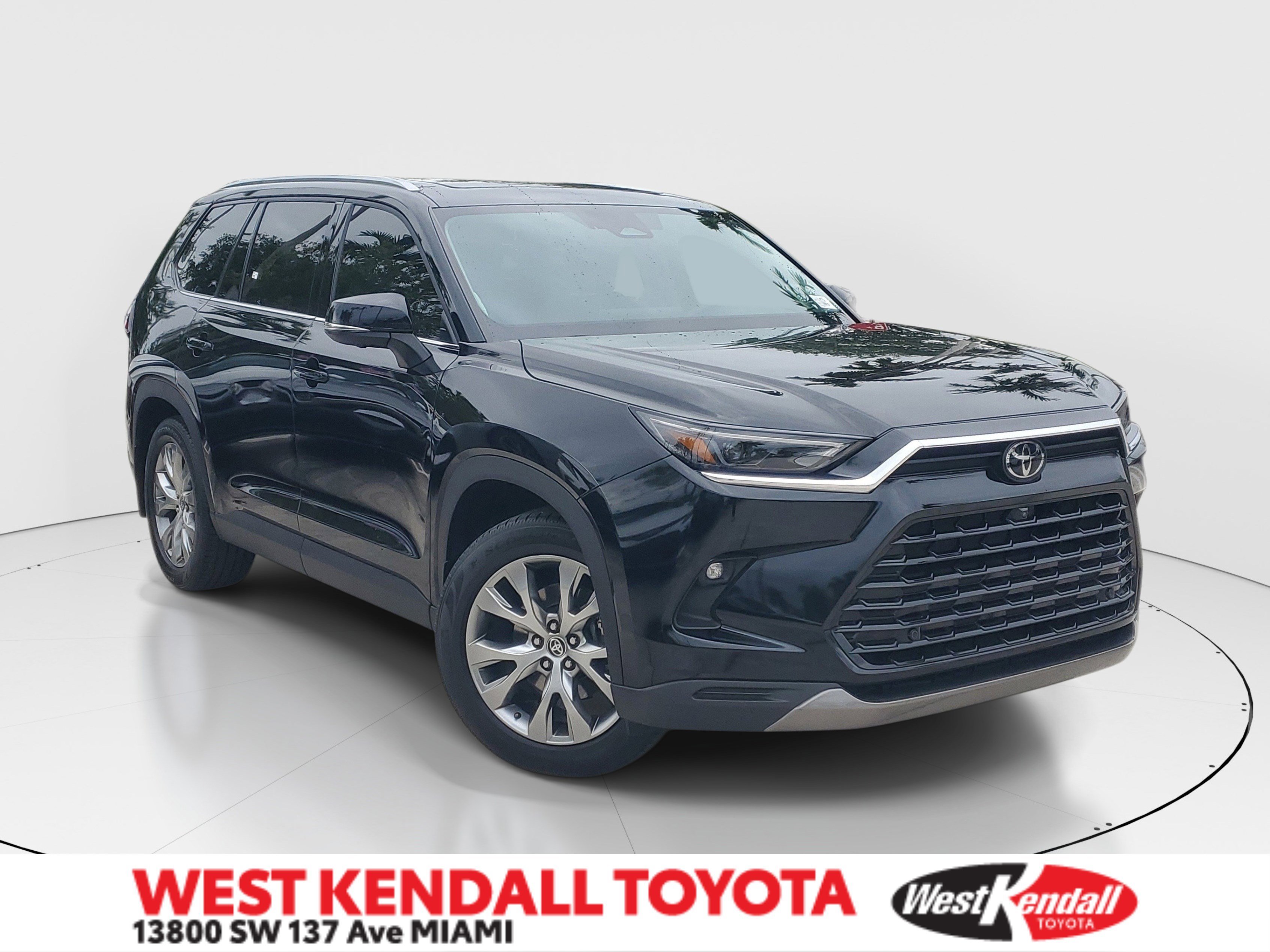 Certified Used 2025 Midnight Black Metallic Toyota Limited image 1
