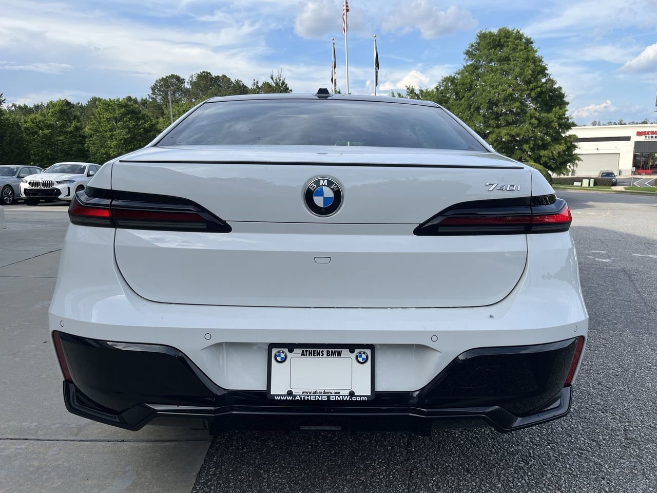 Certified Used 2025 Alpine White BMW 740i image 12