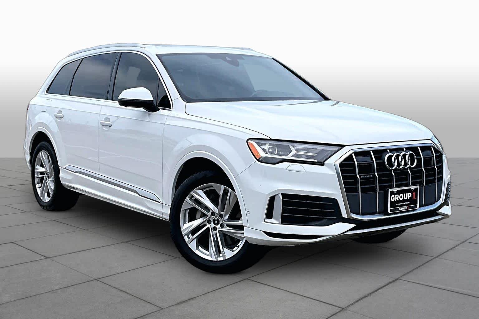 Used 2021 Carrara White Audi Premium Plus image 3