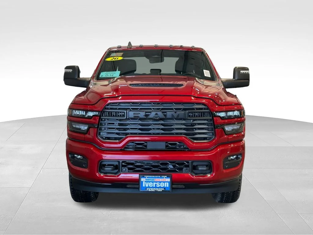 New 2026 Molten Red Pearl-Coat Exterior Paint RAM Tradesman image 3
