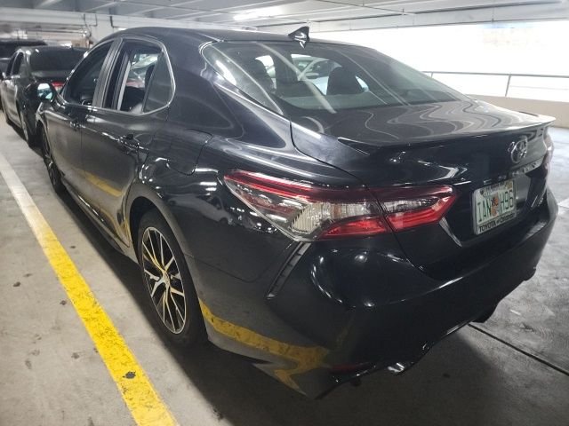 Used 2021 Black Toyota SE image 3
