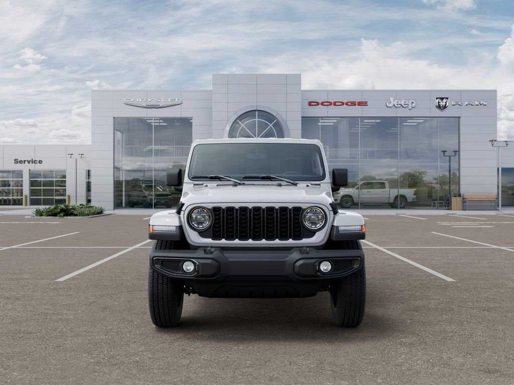 New 2026 Bright White Clear-Coat Exterior Paint Jeep Sport S image 6