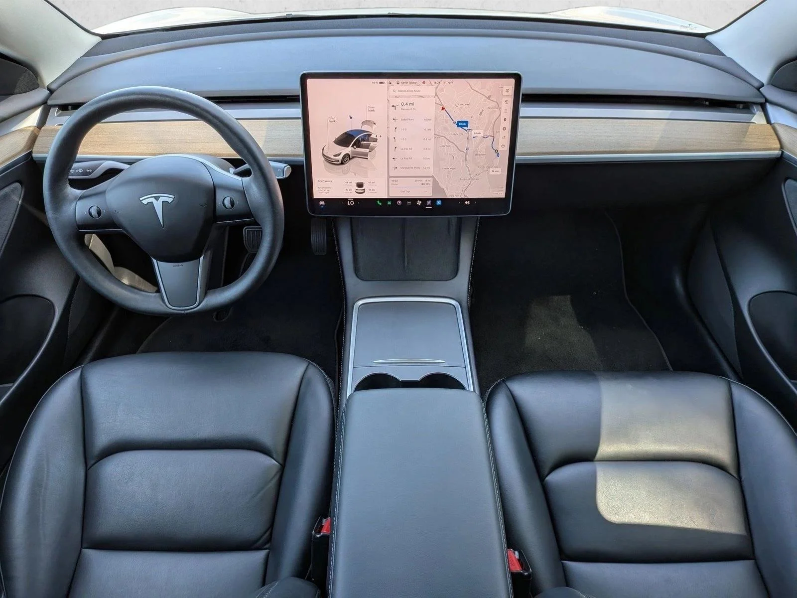Used 2022 Pearl White Multi-Coat Tesla Long Range image 18