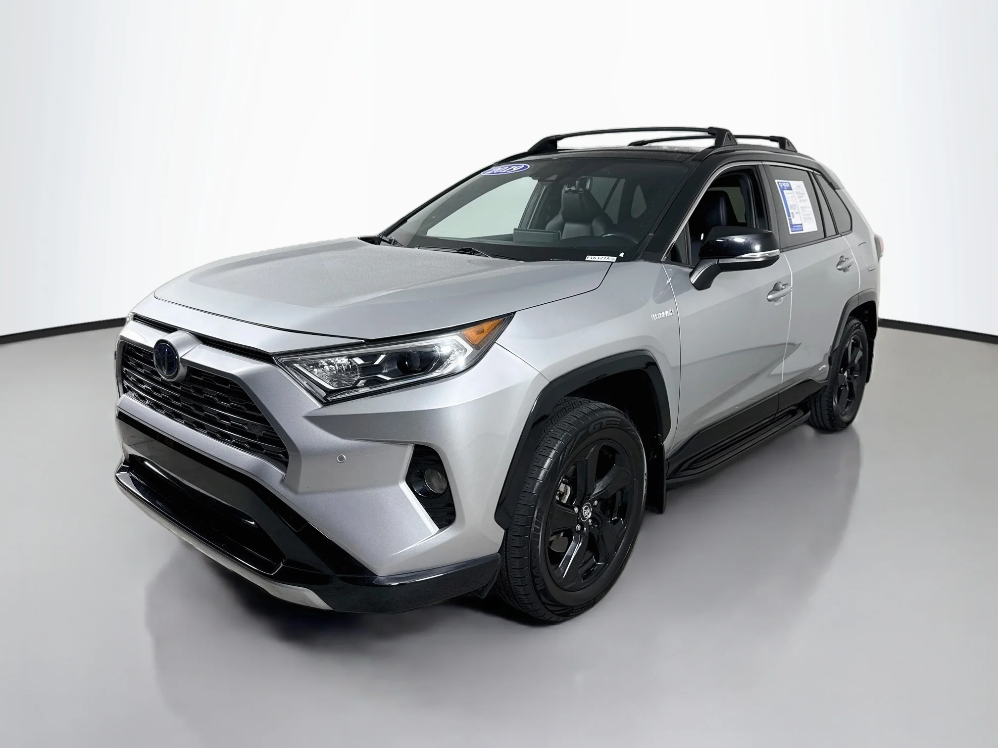 Used 2019 Silver Sky Metallic Toyota Hybrid XSE image 3