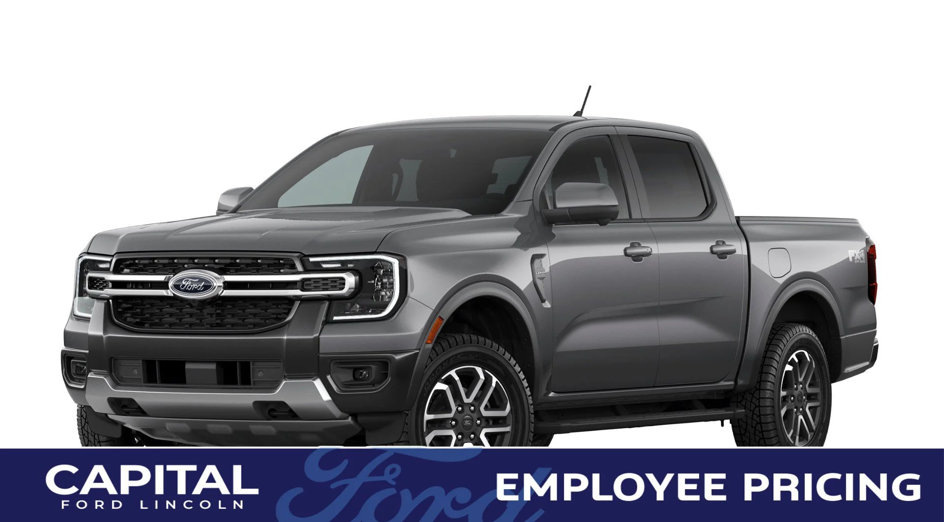 New 2026 CARBONIZED GREY METALLIC Ford LARIAT image 1