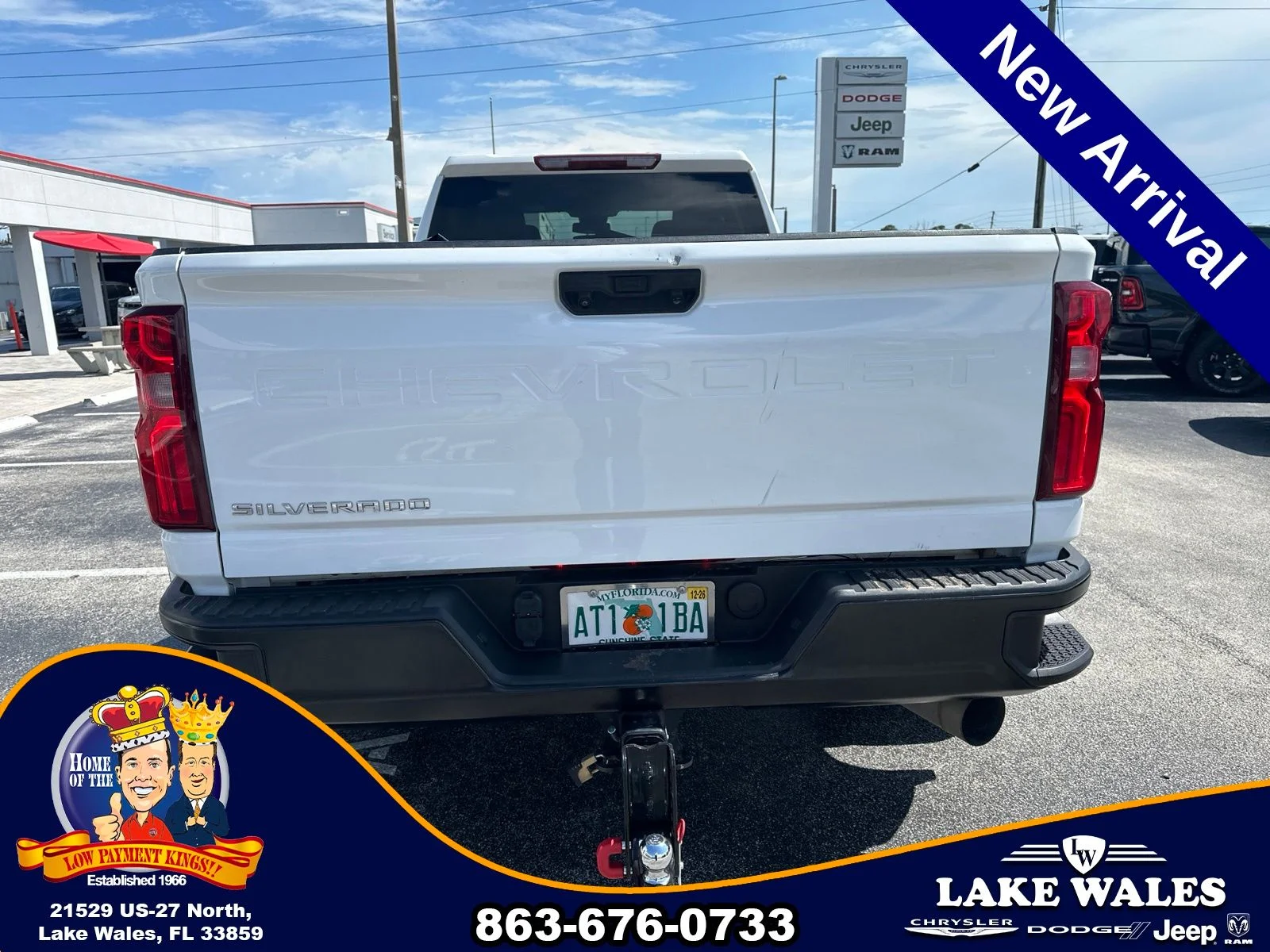 Used 2024 White Chevrolet Work Truck image 4