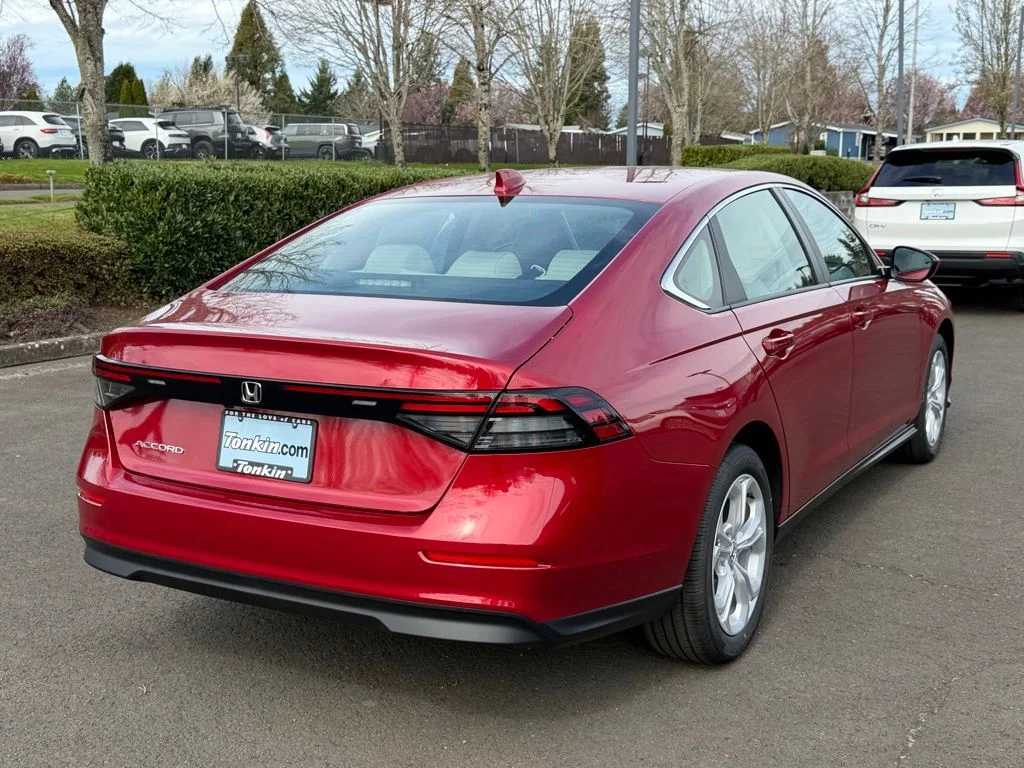 New 2026 Radiant Red Metallic Honda LX image 8