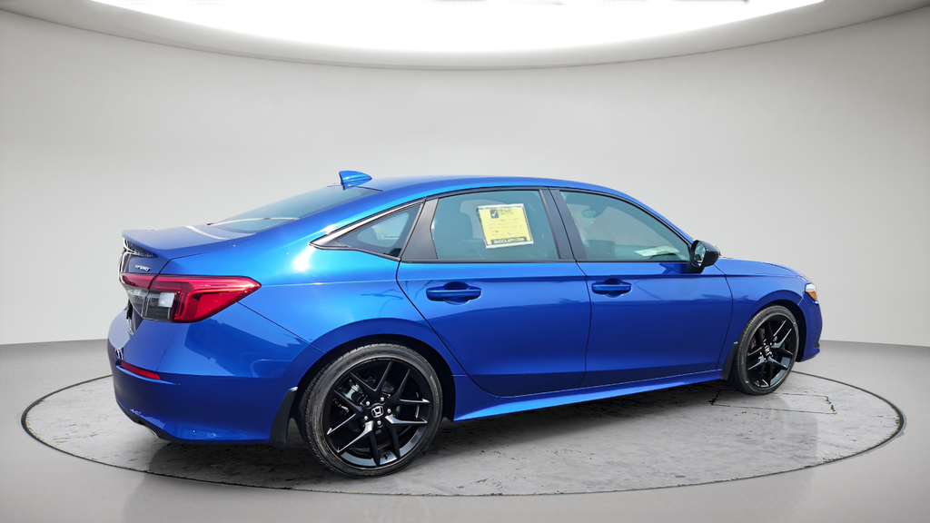 Used 2024 Aegean Blue Metallic Honda Sport image 4