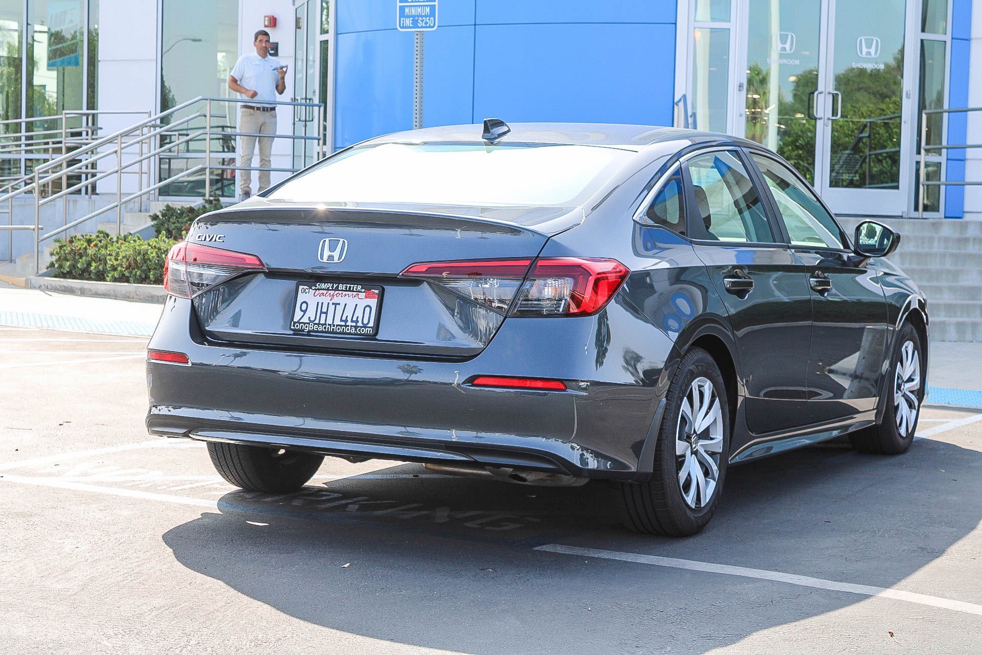 Certified Used 2024 Meteorite Gray Metallic Honda 2.0L 4D LX image 6