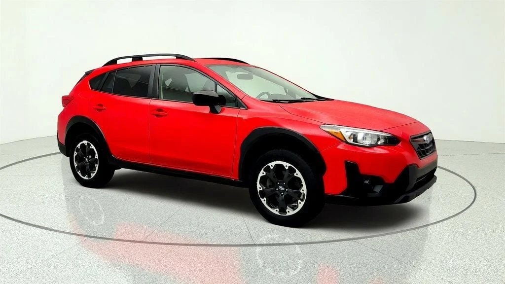 Used 2022 Pure Red Subaru CVT image 3