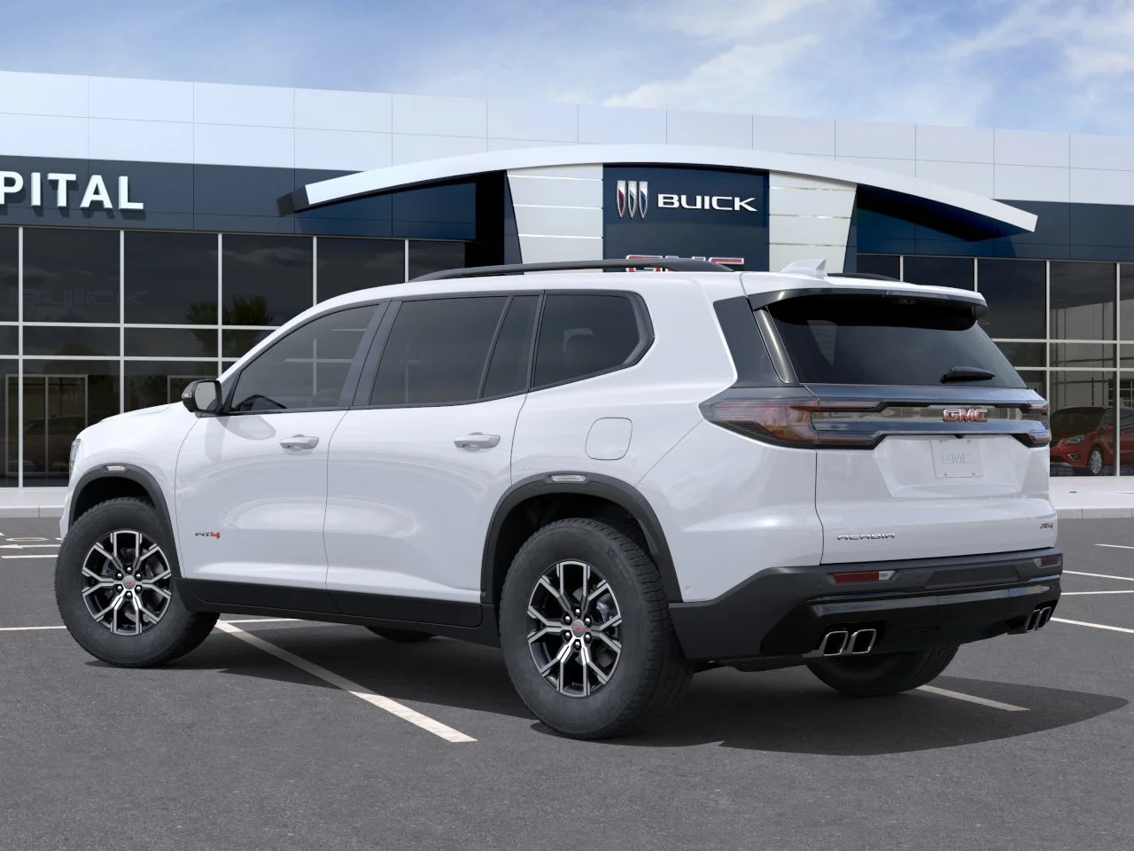 New 2026 Summit White GMC AT4 AWD image 4