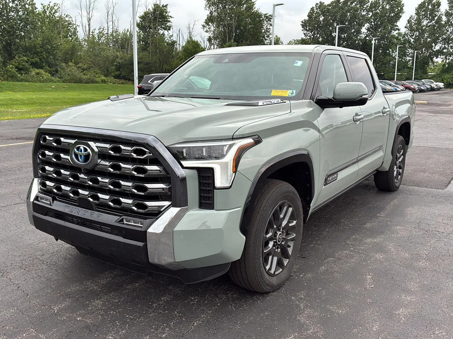 Used 2024 Lunar Rock Toyota Platinum HV image 11