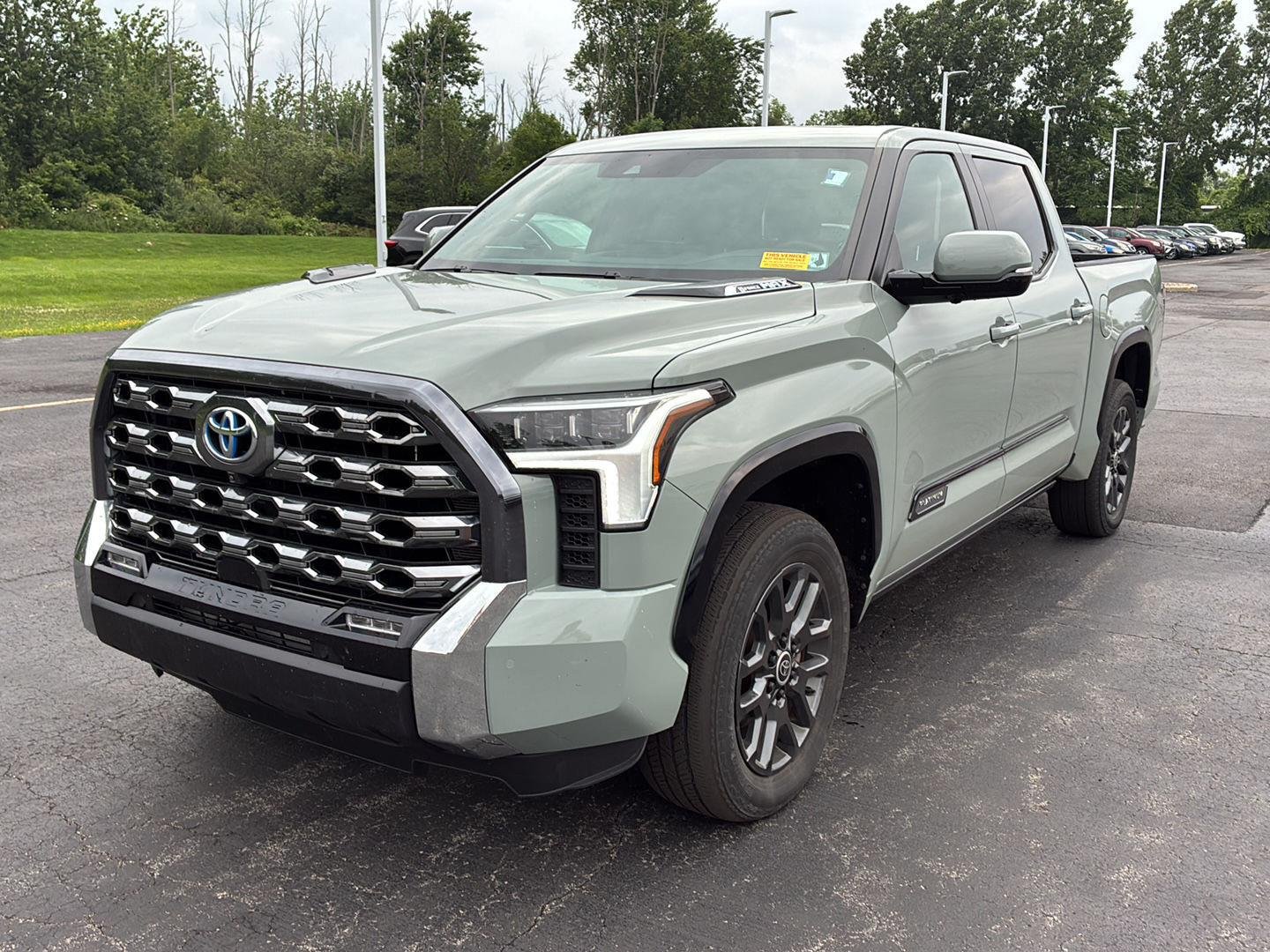 Used 2024 Lunar Rock Toyota Platinum HV image 11