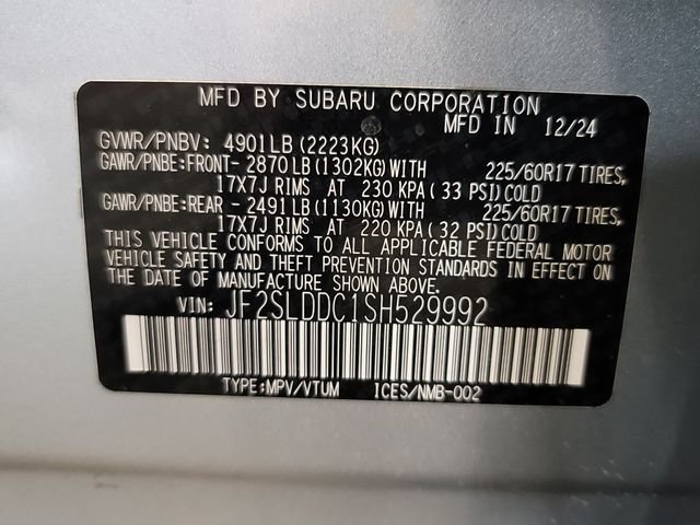 Used 2025 Ice Silver Metallic Subaru Premium image 35