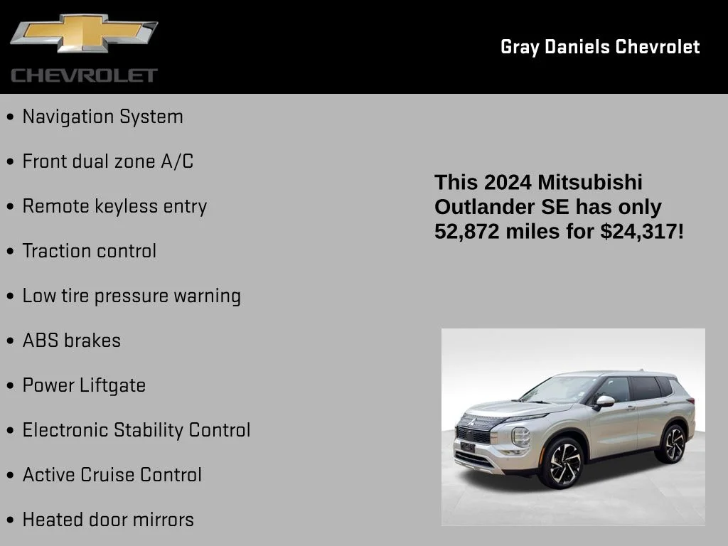 Used 2024  Mitsubishi SE image 7