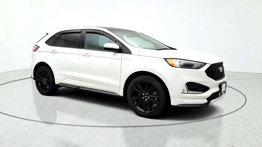 Used 2020 Star White Metallic Tri-Coat Ford ST Line AWD w/ Vista Roof & Co-Pilot360 Assist+ image 3
