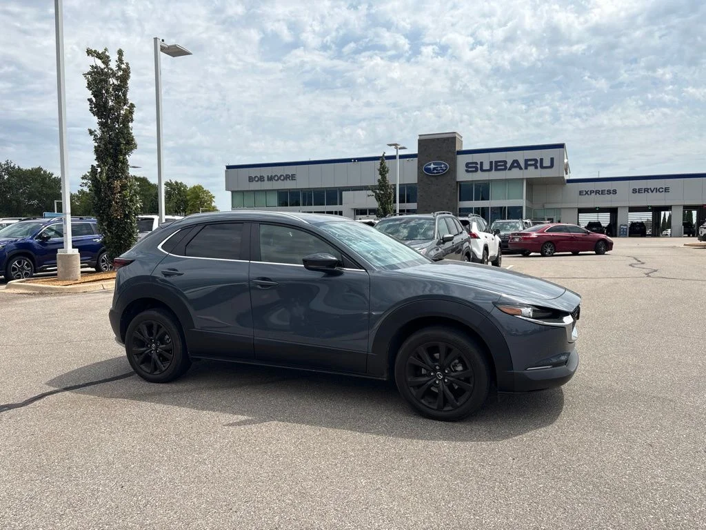 Used 2022 Gray Mazda 2.5 S Carbon Edition image 1