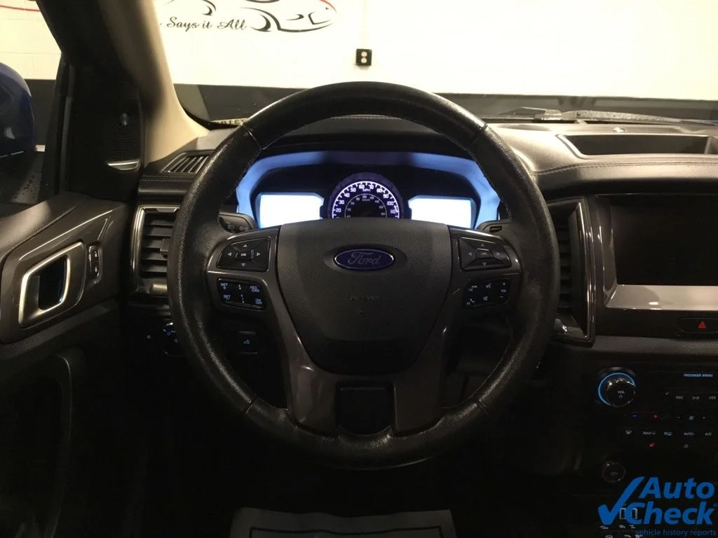Used 2019 Blue Ford Lariat image 42