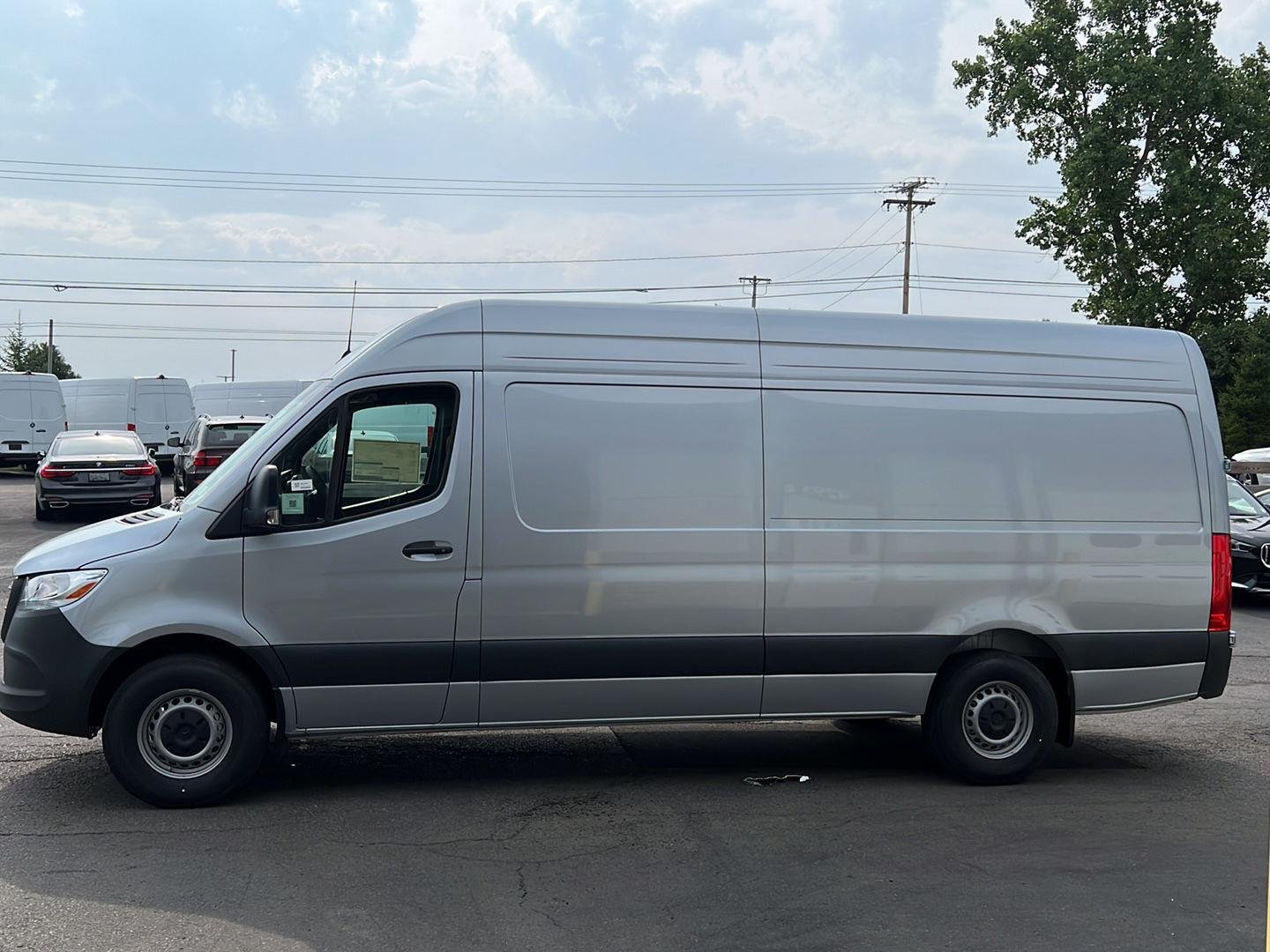New 2026 high-tech silver metallic Mercedes-Benz Cargo Van 170” 4cyl HO image 5